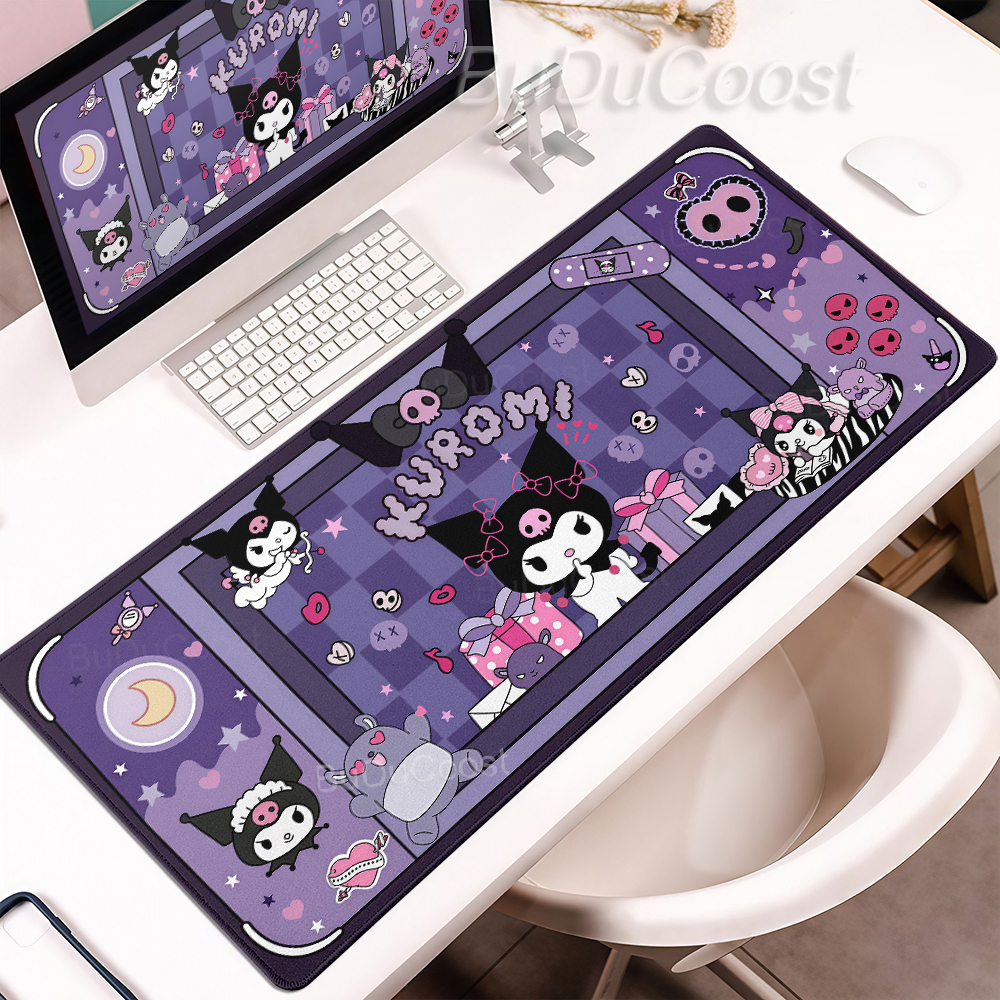 Tradescantia Purple - Mouse Pad Cartoon Kuromi Rosa Roxo