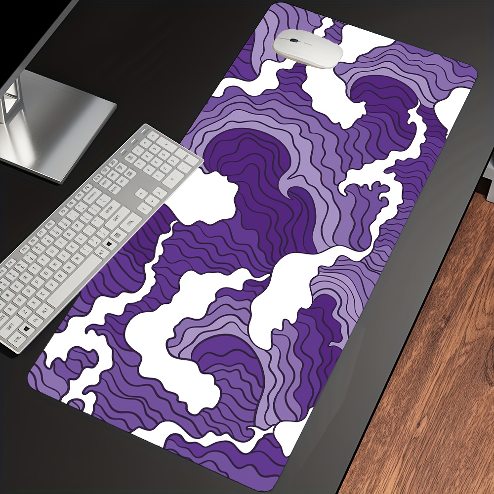 Tradescantia Purple - Tapete de Mesa Artístico em Ondas