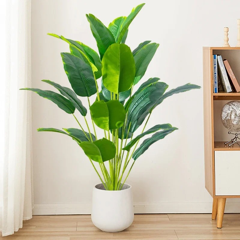 Ficus Lyrata Tree - Plantas Artificiais de 67-112cm, Grande Palmeira
