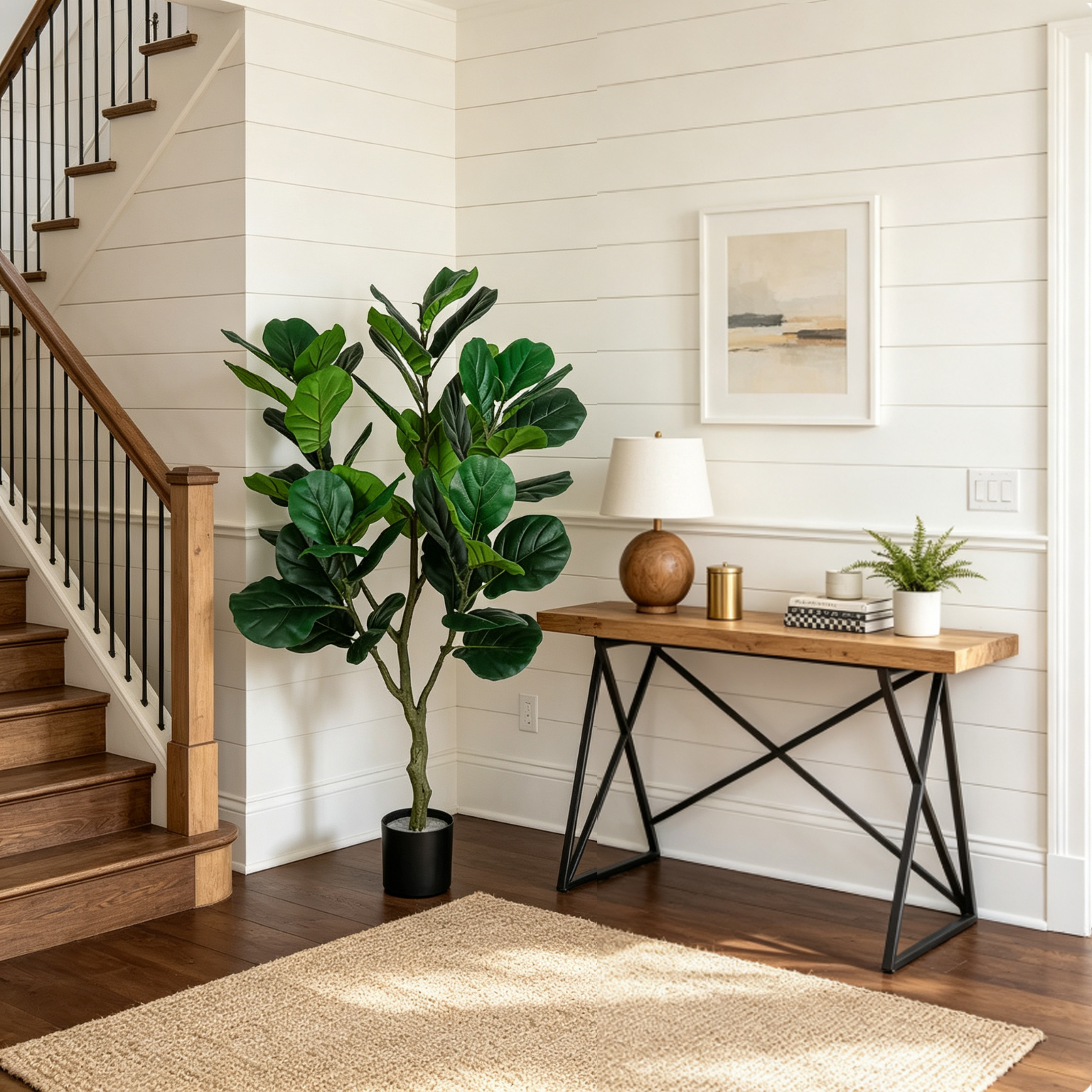 Árvore Artificial Fiddle Leaf  - Ficus Lyrata Tree avaliação e preço