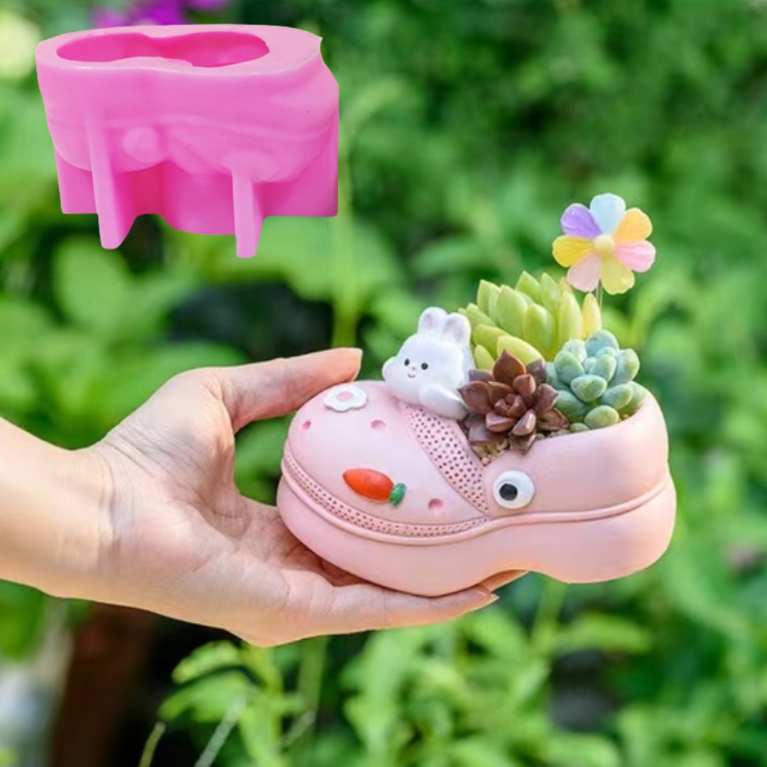 3D Animal Chinelos para Planta - Echeveria Succulent avaliação e preço