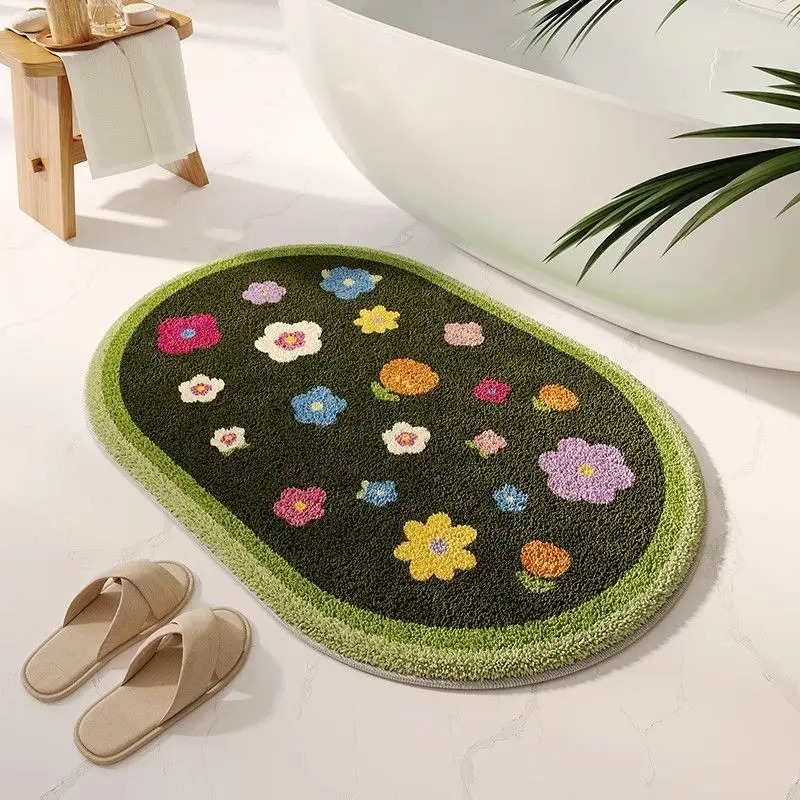 VIKAMA Tapete de chão macio co - Maranta Prayer Plant avaliação e preço
