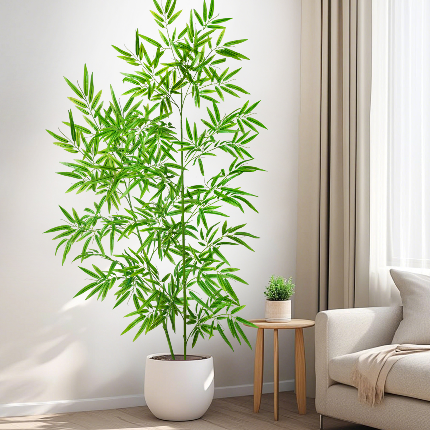 Plantas Artificiais de Bambu e - Ficus Lyrata Tree avaliação e preço