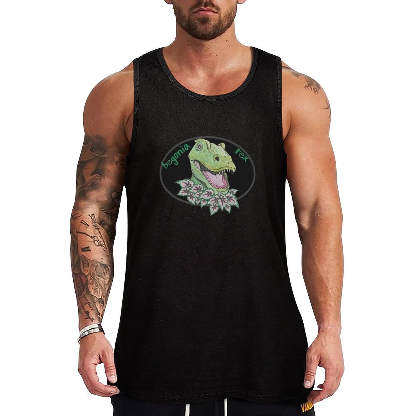 T rex begonia Tank Top Street  - Begonia Rex avaliação e preço