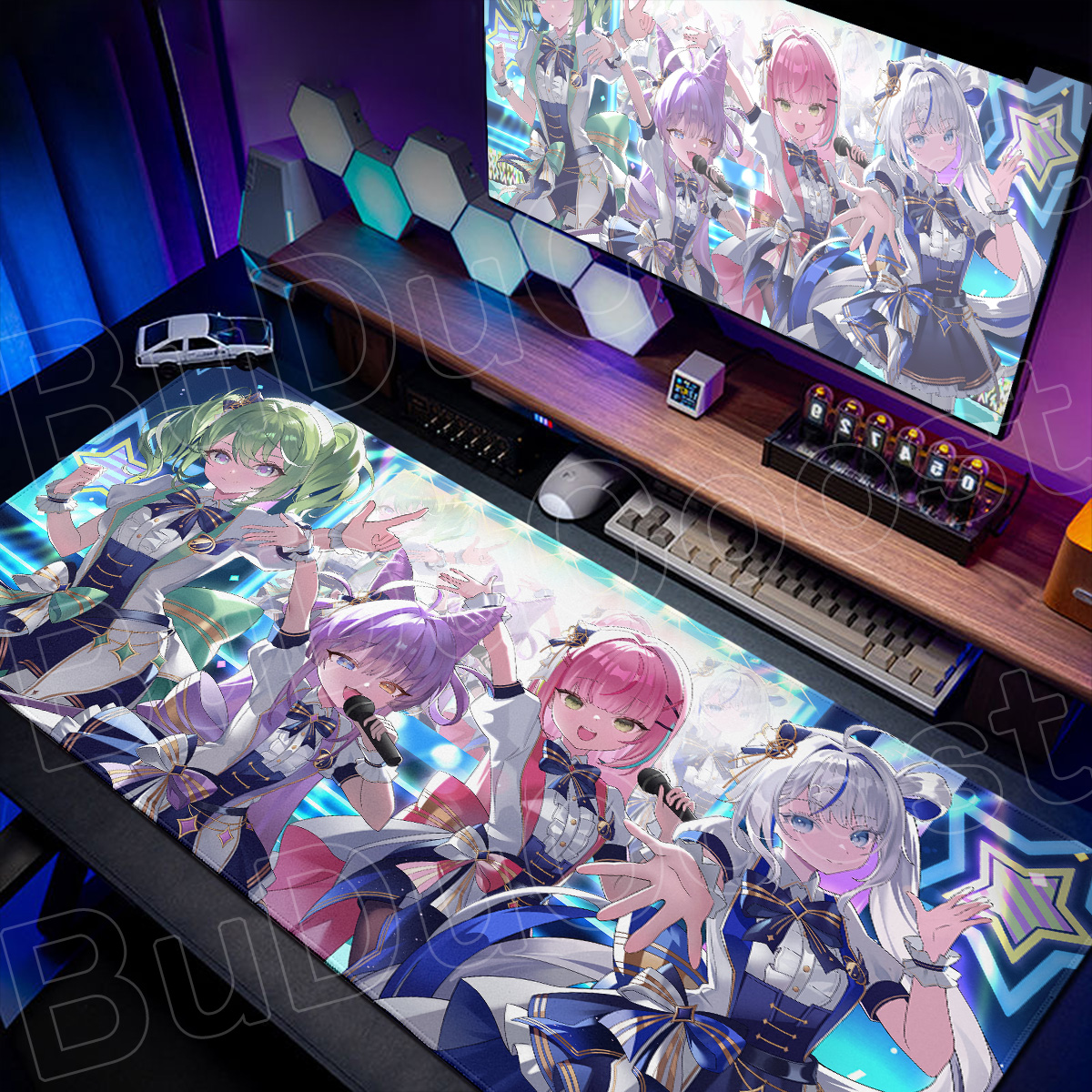 Tapete de Teclado Roxo Tenko S - Tradescantia Purple avaliação e preço