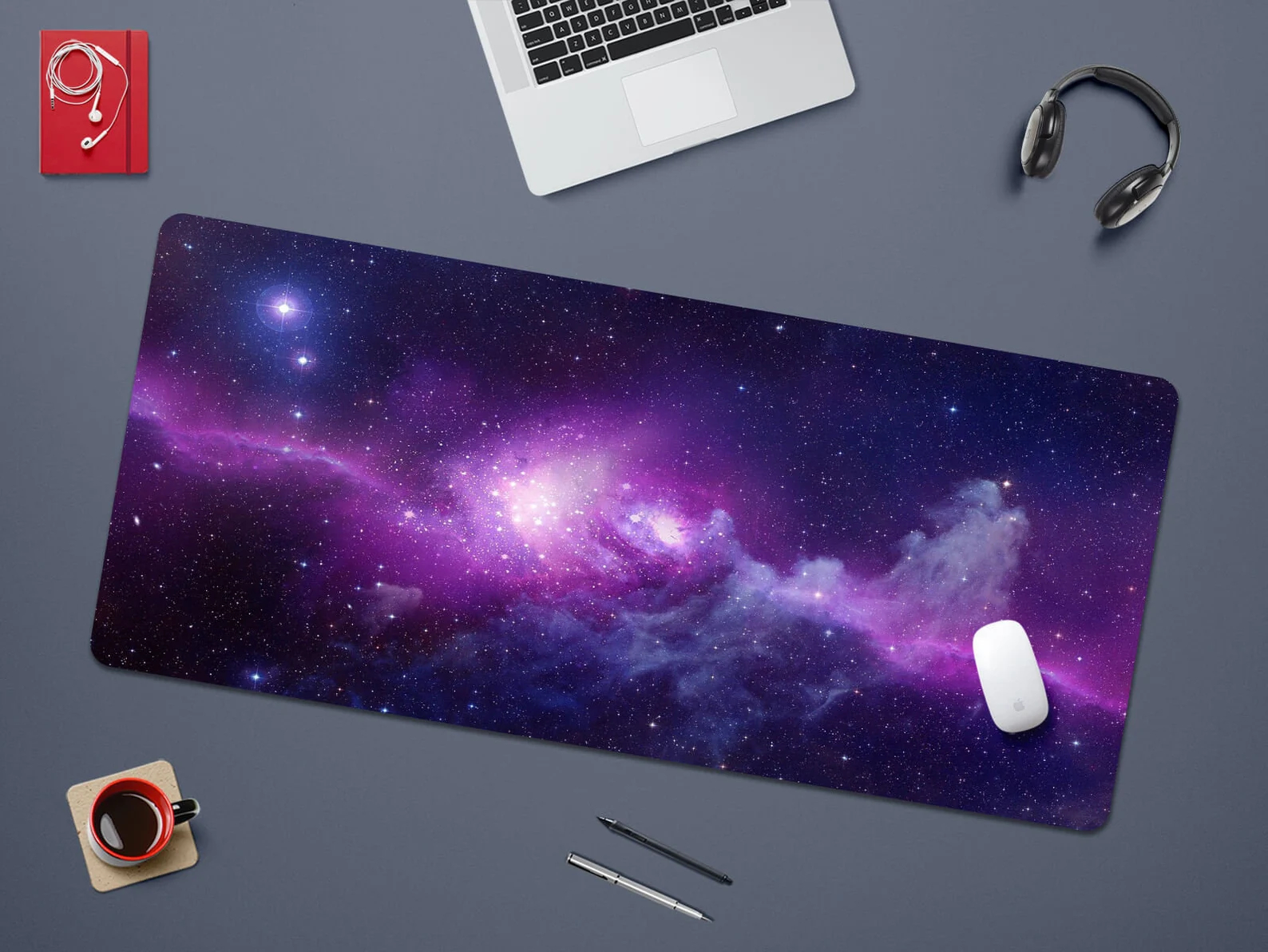 Roxo universo mouse pad, estei - Tradescantia Purple avaliação e preço