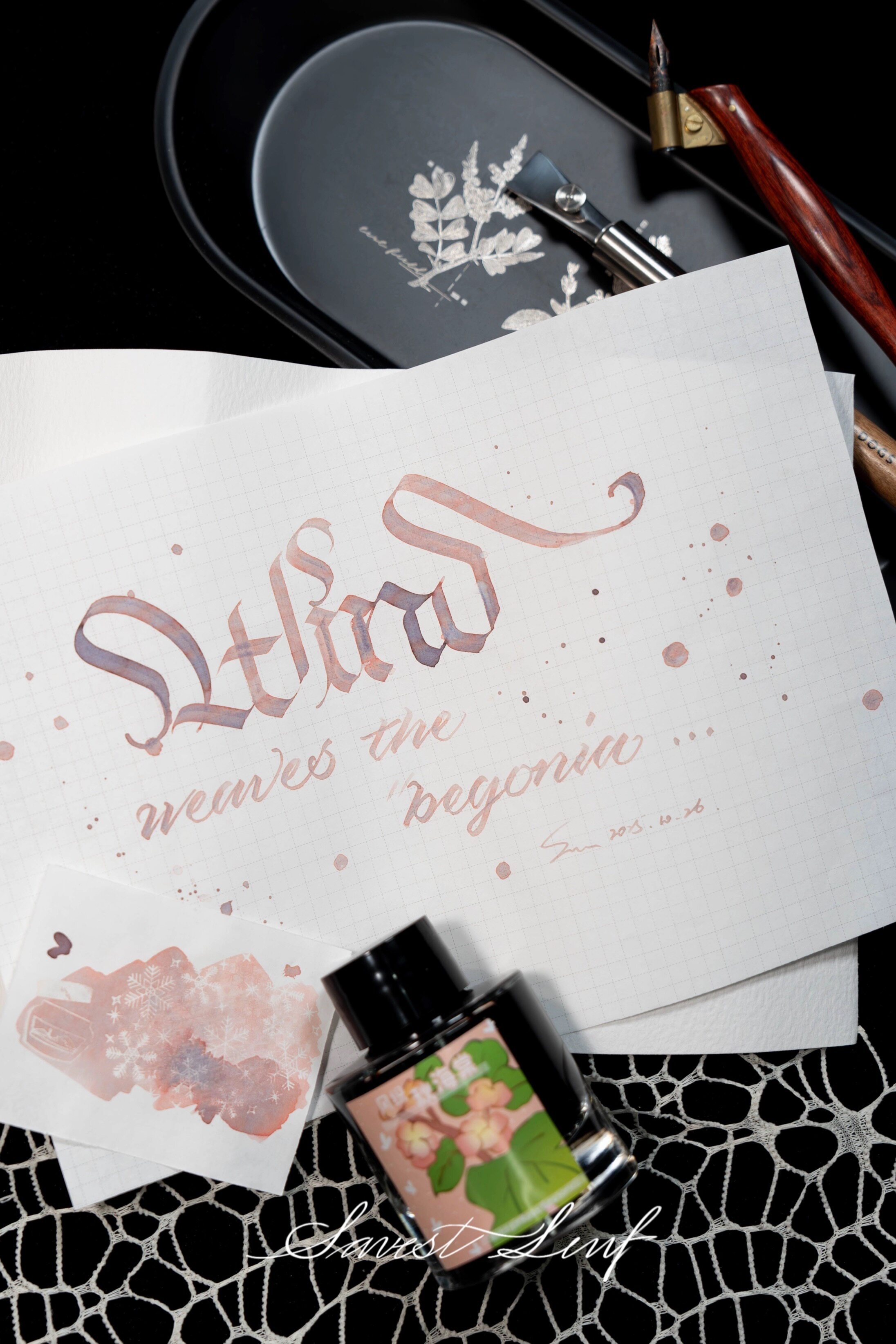 Tinta para Caneta Tinteiro Kit - Begonia Rex avaliação e preço