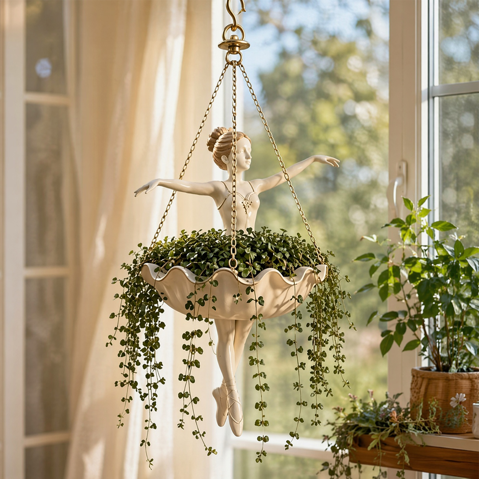 Suportes de Resina em Formato  - Spider Plant Hanging avaliação e preço