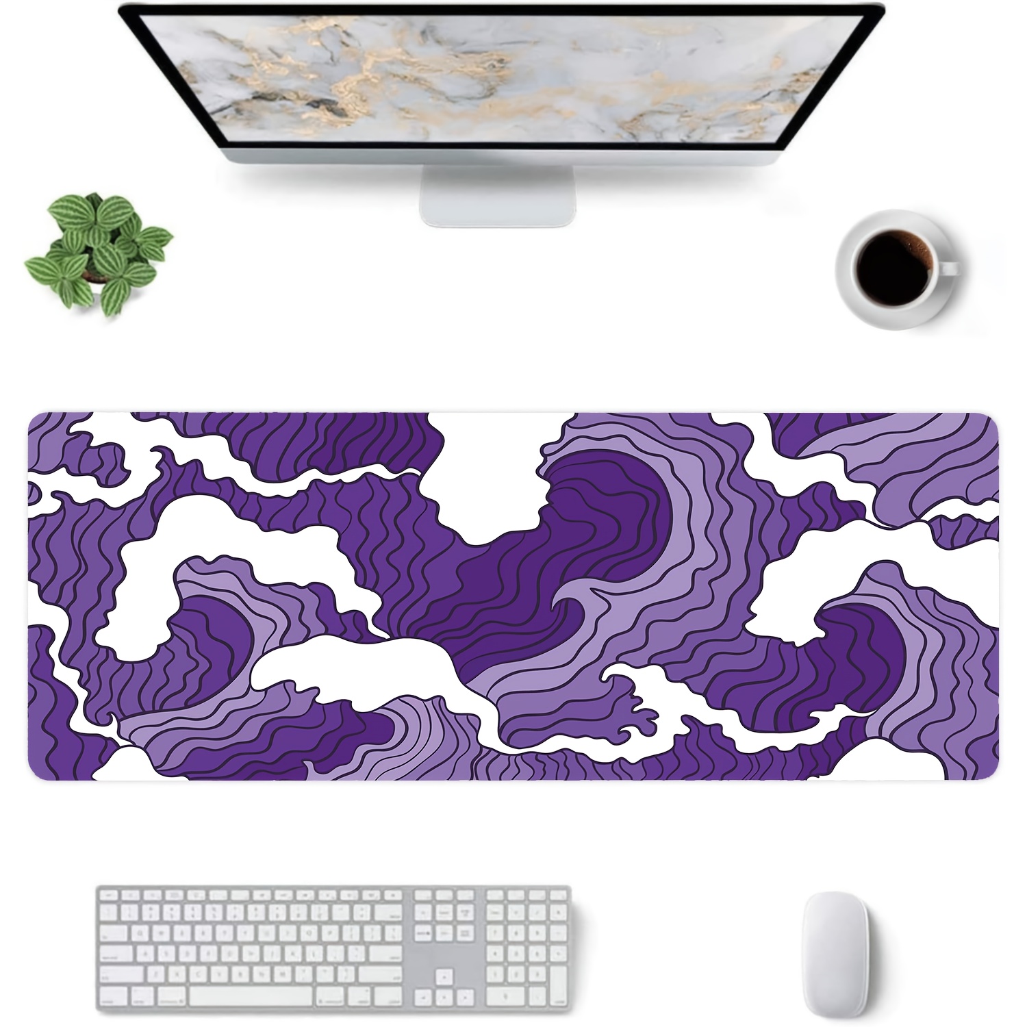 Tapete de Mesa Artístico em On - Tradescantia Purple avaliação e preço