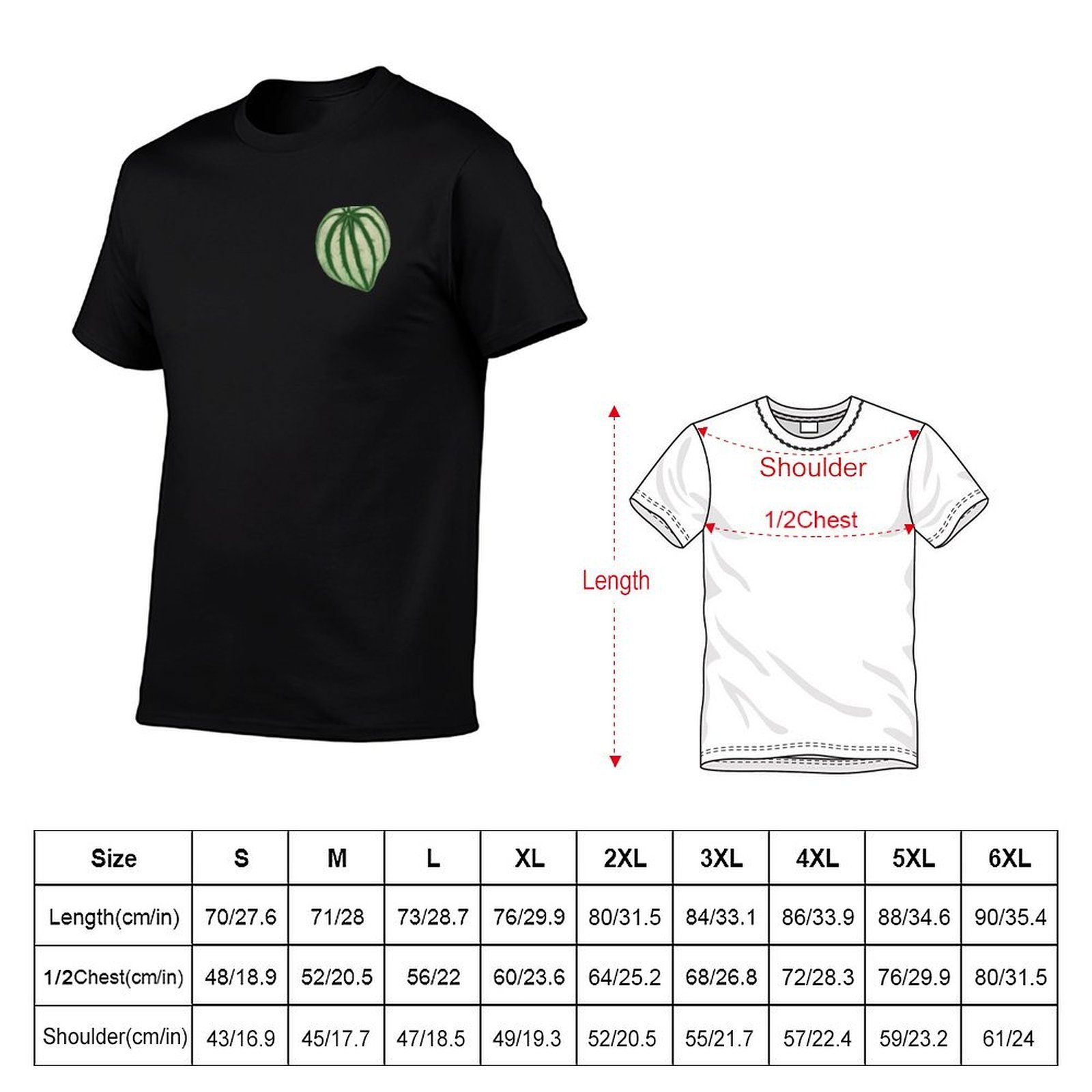 Camiseta Watermelon Peperomia  - Peperomia Watermelon avaliação e preço