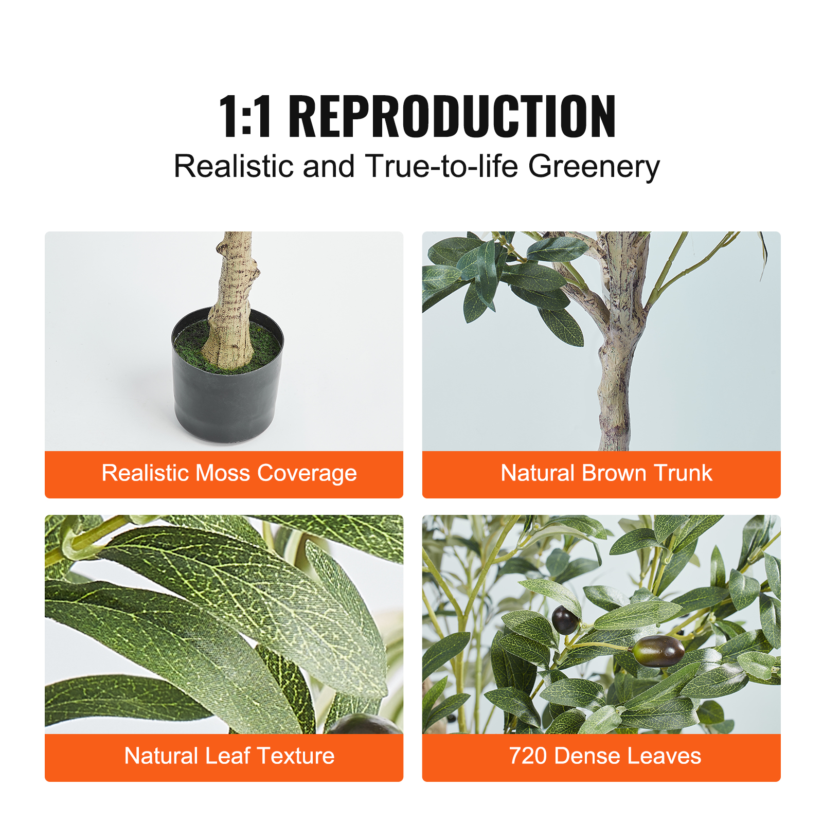 Aceebuy oliveira artificial 4/ - Ficus Lyrata Tree avaliação e preço
