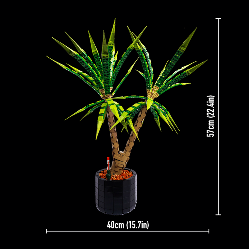 1961 peças MOC Dracaena Margin - Dracaena Marginata avaliação e preço