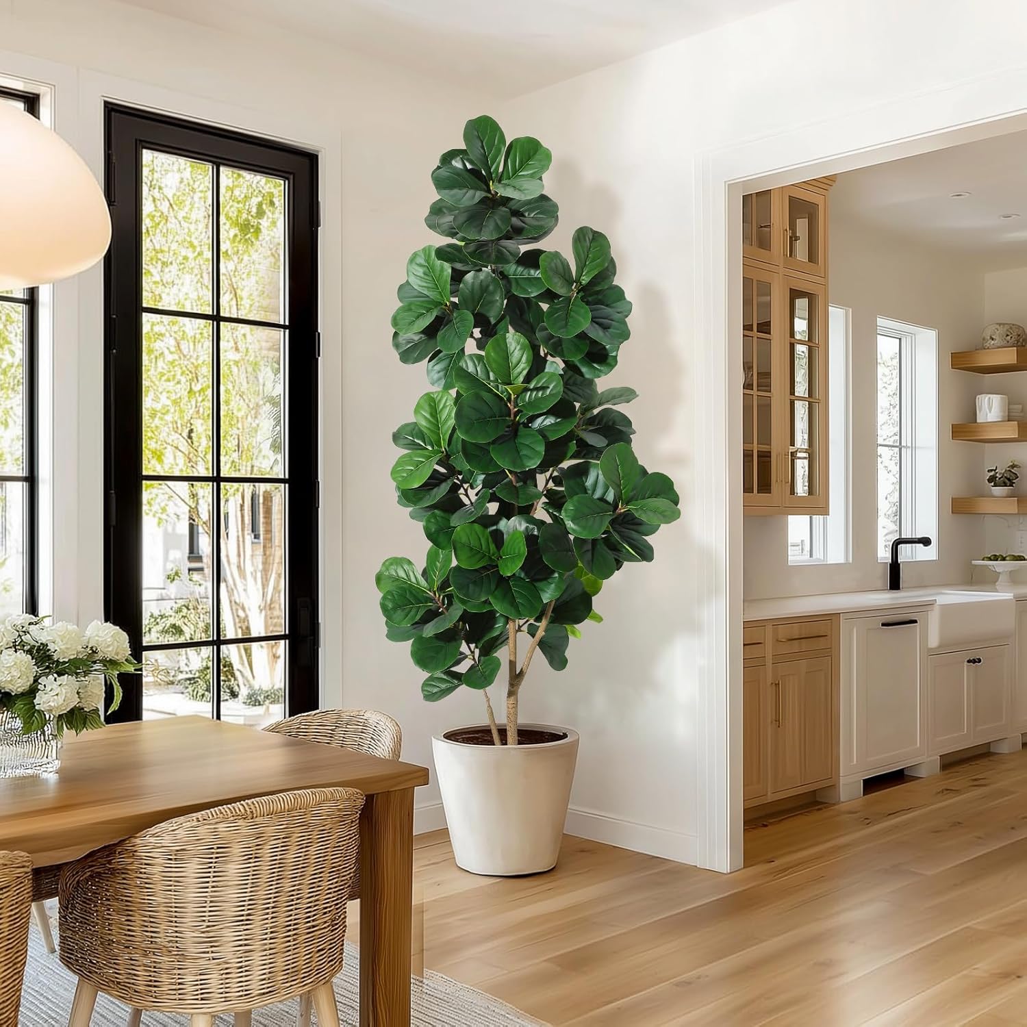 Árvore de figo artificial com  - Ficus Lyrata Tree avaliação e preço