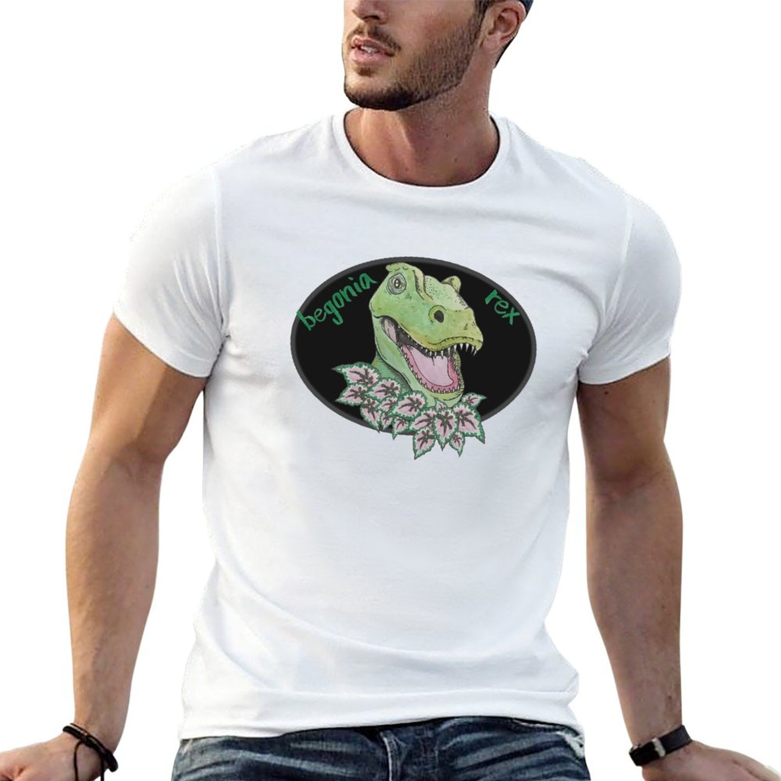 Camiseta T rex Begonia Básica  - Begonia Rex avaliação e preço